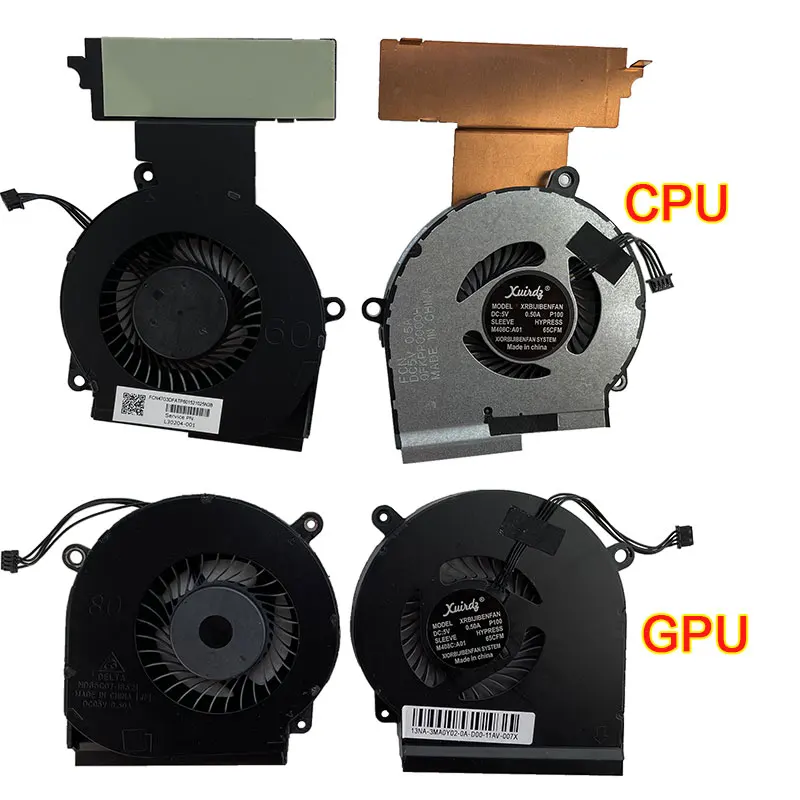 

New Laptop cpu cooling fan for HP 15-DC Notebook Computer Processor cpu fan GPU