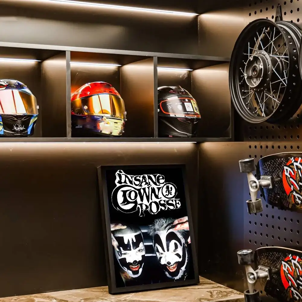 الفرقة مجنون مهرج بوسي ملصق ذاتية اللصق الفن مقاوم للماء ورقة ملصق مقهى بار غرفة جدار ديكور #5