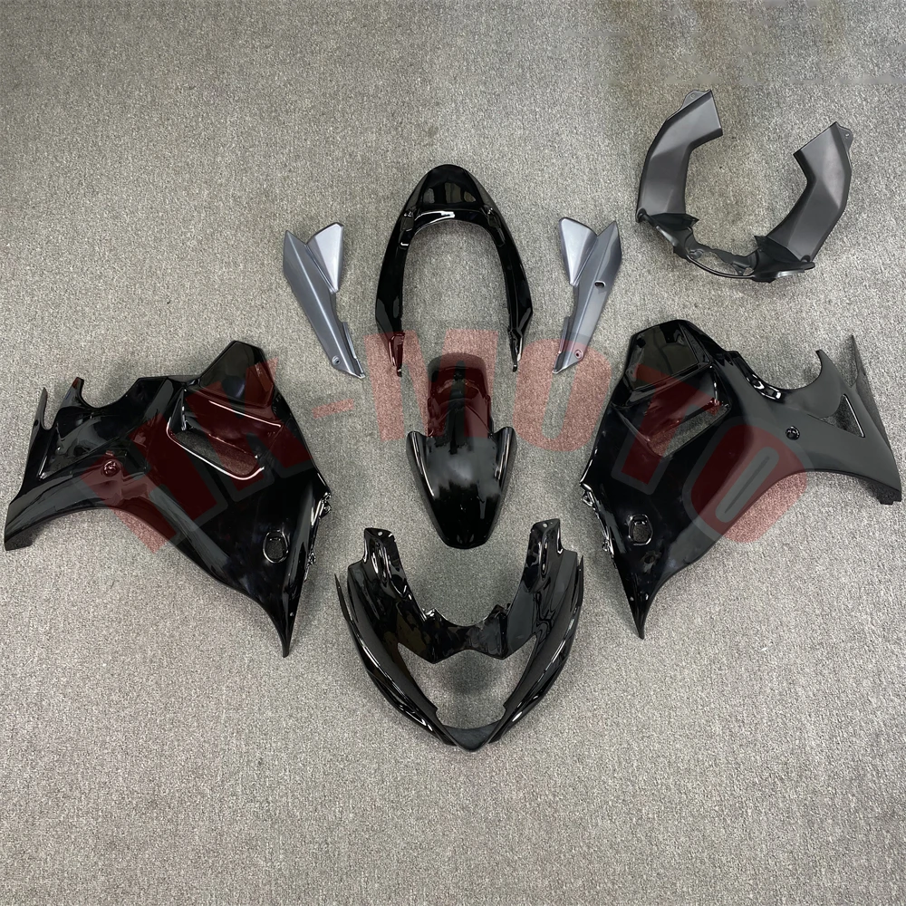 Motorcycle Fairing Kit Fit For GSX650F GSX 650F 2008 2009 2010 2011 2012 Bodywork Set High Quality Abs Injection Bright Black