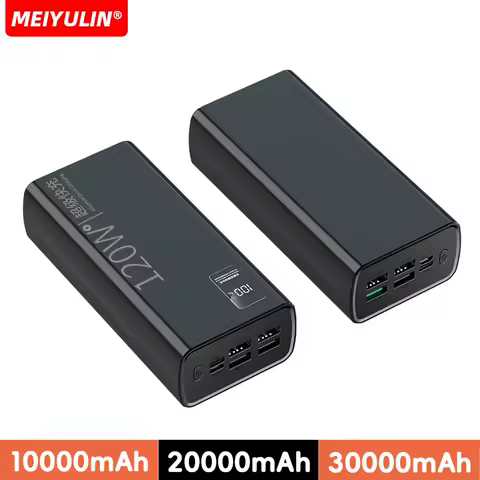 30000mAh Power Bank 20000mAh Fast Charging Powerbank Large Capacity 10000mAh Mobile External Battery For iPhone Samsung Xiaomi