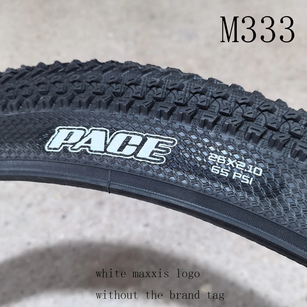 1pc MAXXIS 26 Bicycle Tire M333 White MAXXIS Logo Without Brand Tag 26*2.1 27.5*1.95 MTB Mountain Bike Tire Pace Steel Wire Tyre view 6