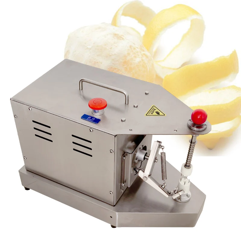 Commercial Stainless Steel Fruit Peeling Machine Easy Operation Apple Lemon Shell Peeling and Extracting Fruit Skin Cutter Machi