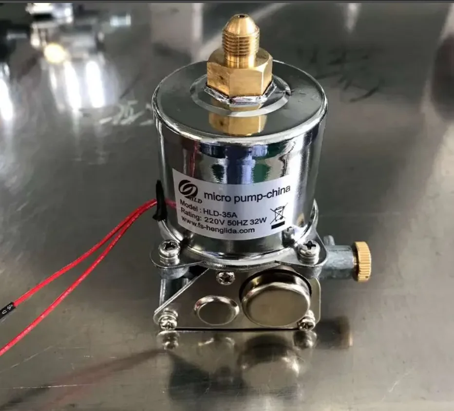 

HLD-35A Smoke Fog Machine Accessories Electromagnetic Steam Iron Fogger Atomizador Apparatus Motor Part Oil Pump