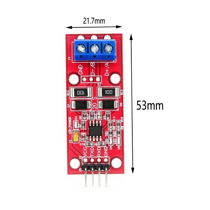 5-10pcs MAX3485 MAX13487 TTL To RS485 Module 485 Converter UA Level Interconversion Hardware Automatic Control Flow Direction