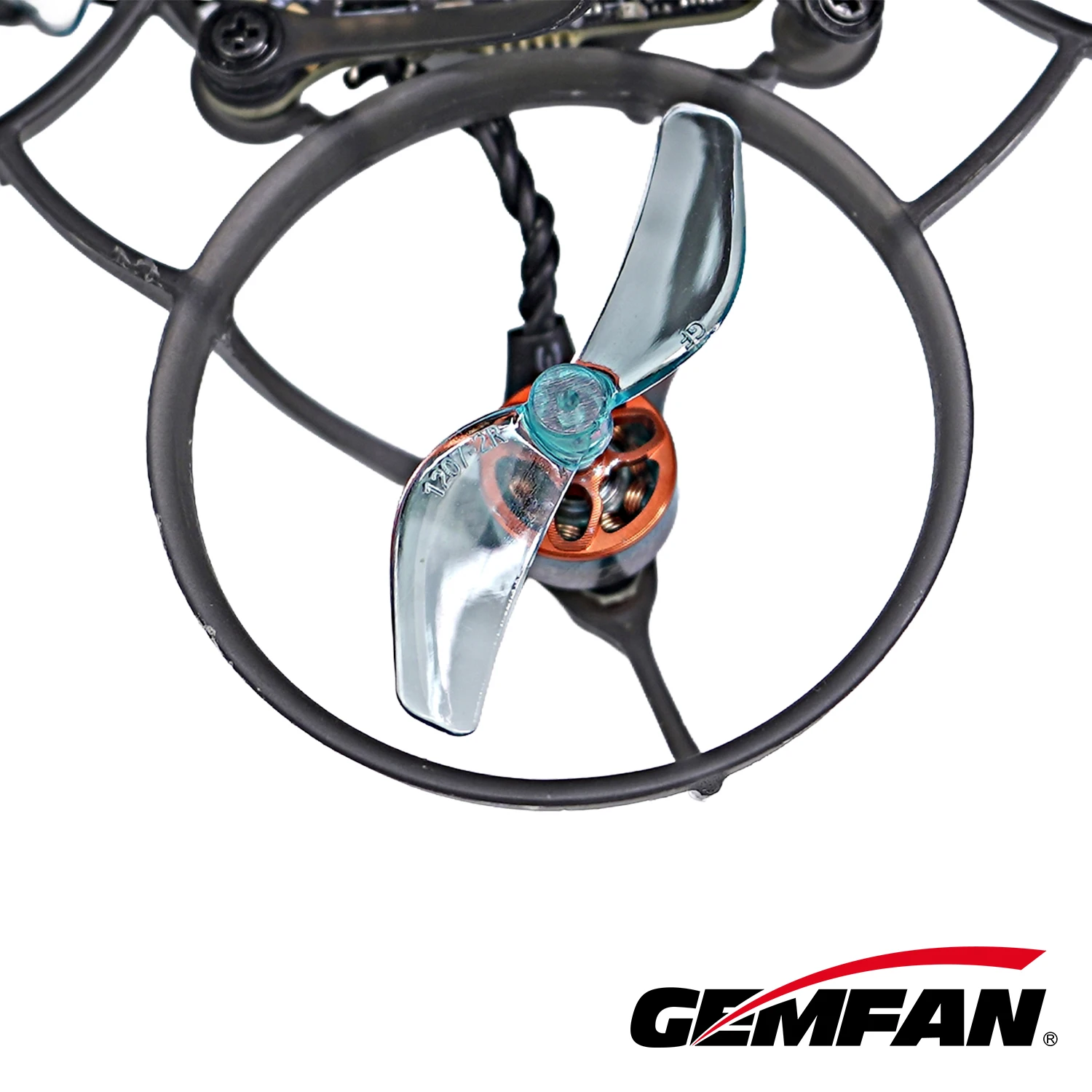 Gemfan 1207-2 Two-Blade Propeller Kit 4Pairs (4CW+4CCW), 0.8mm /1mm Bore Options, High Lift-Drag Ratio RC Parts