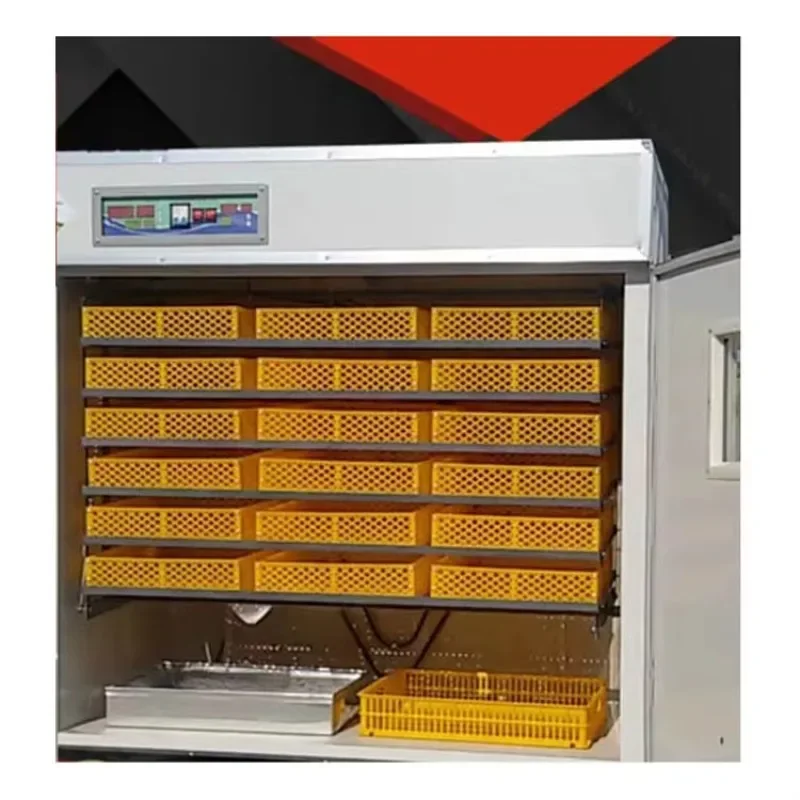 

【Лучшие продажи】Автоматическая машина для инкубации курицы для домашних животных, емкость птиц (шт.) 5280 шт.