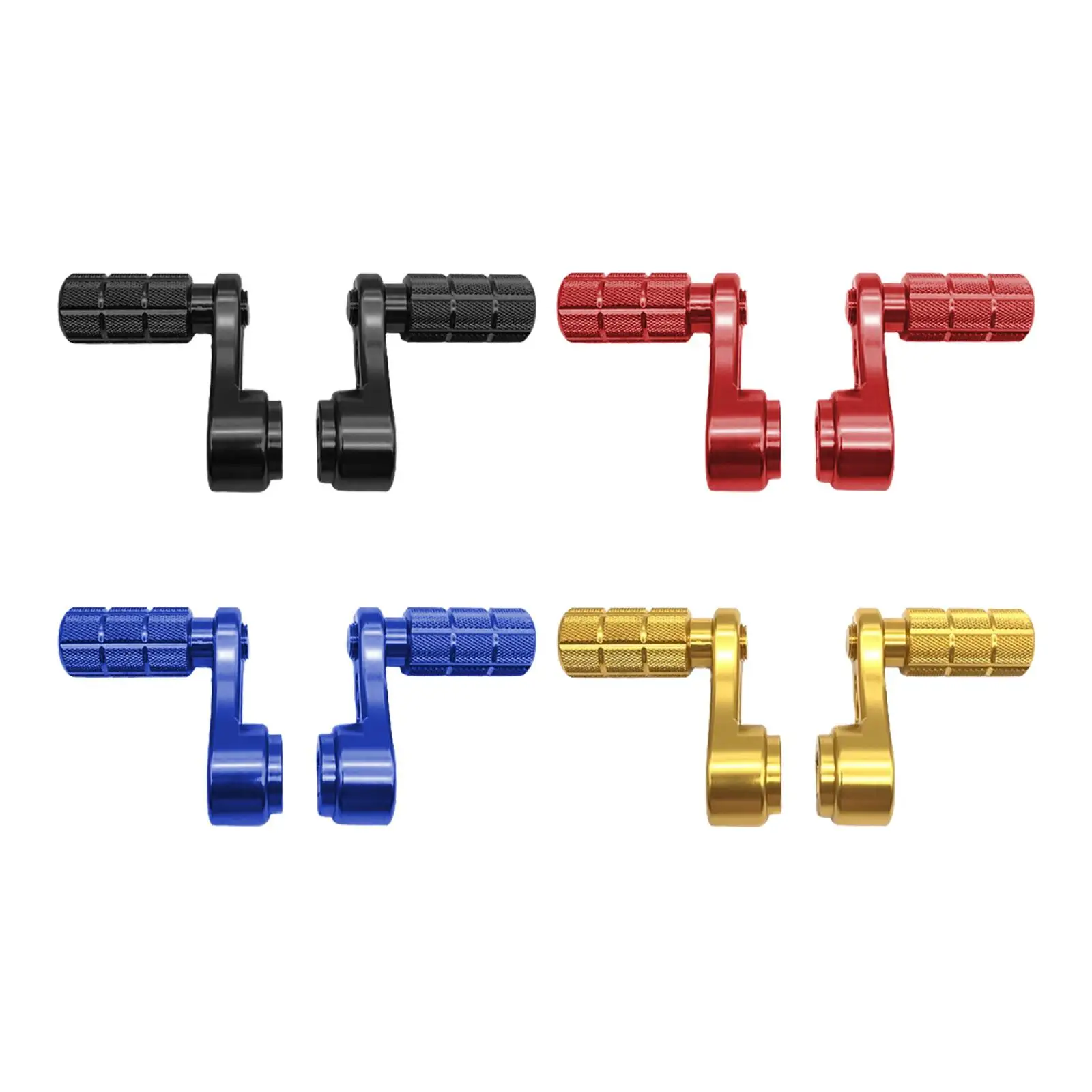 2 قطعة أوتاد مسند القدم الدواسات إصلاح الملحقات قطع غيار التجميع الكهربائية