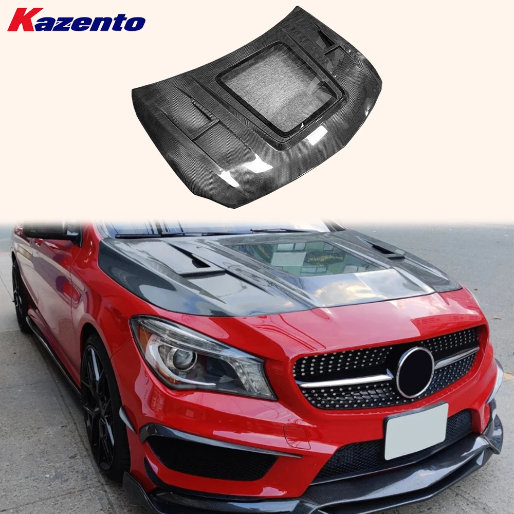 

Для Mercedes Benz A-Class W176 5-дверный 13-18 карбоновый передний вентилируемый капот в стиле CLEAR (перевозка океана выгодно, добро пожаловать в побег)