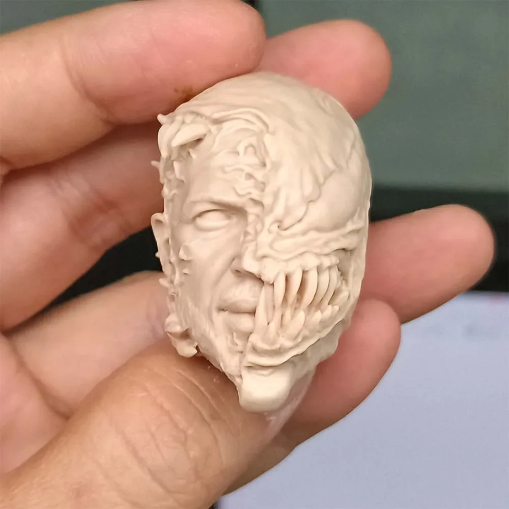

1/6 Die Cast Resin Picture Model Assembly Kit Tom Hardy Fine Head Carving (55mm) Unpainted Free Shipping