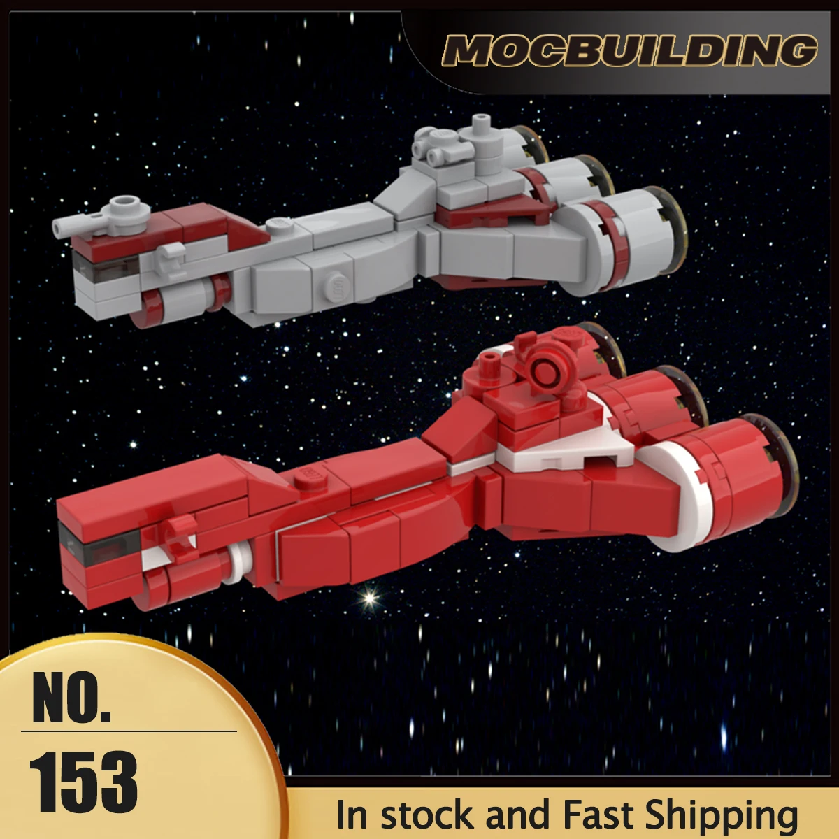 MOC Space Movie Series 1:1455 Cruisers Model Building Blocks c70 Frigates Toys DIY Assembly Bricks Creative Collection Gifts
