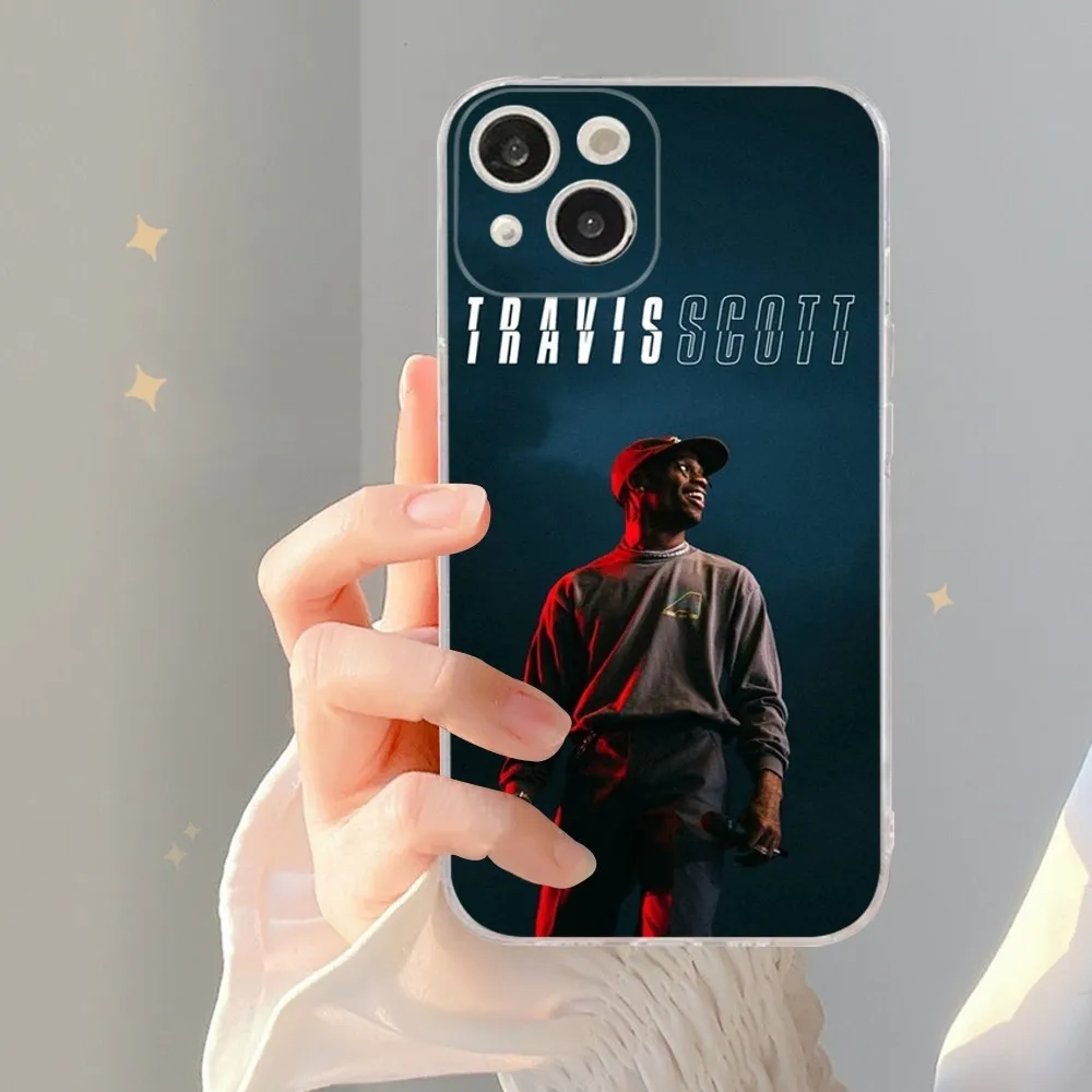 Travis Scott Rapper Phone Case For iPhone 15 14 11 12 13 Mini Pro XS Max Cover 6 7 8 Plus X XR SE 2020 Funda Shell