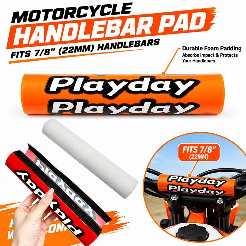 Motorcycle Handlebar Foam Pads Protector Grips Crossbar Cross Chest For Honda PCX125 / PCX150 / PCX160 NC750X NC750