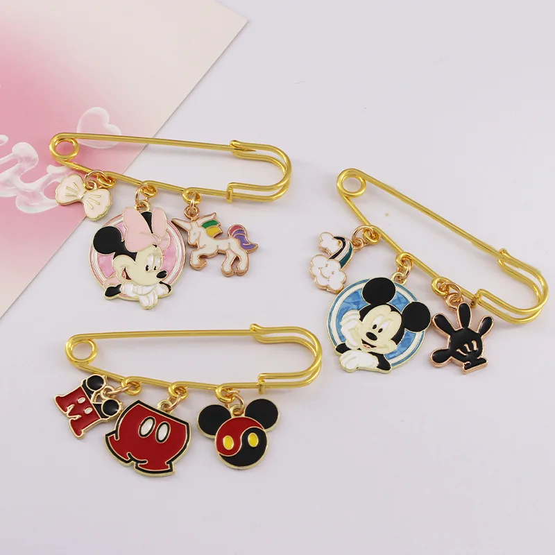 

Cartoon brooch, ins style, Mickey Mouse, personalized pin, creative book bag decoration badge accessory