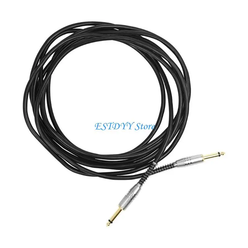 G6DE Professional 6.35mm Male to Male Cable for Electric Guitar Mixer
