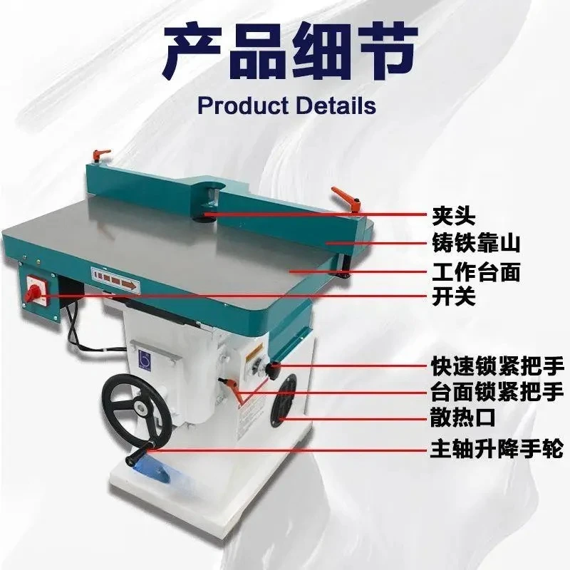 Vertical Single Axis Router MX5115 High Precision Mini CNC Router Kit for PCB Engraving And Woodworking Tool with 220V Power
