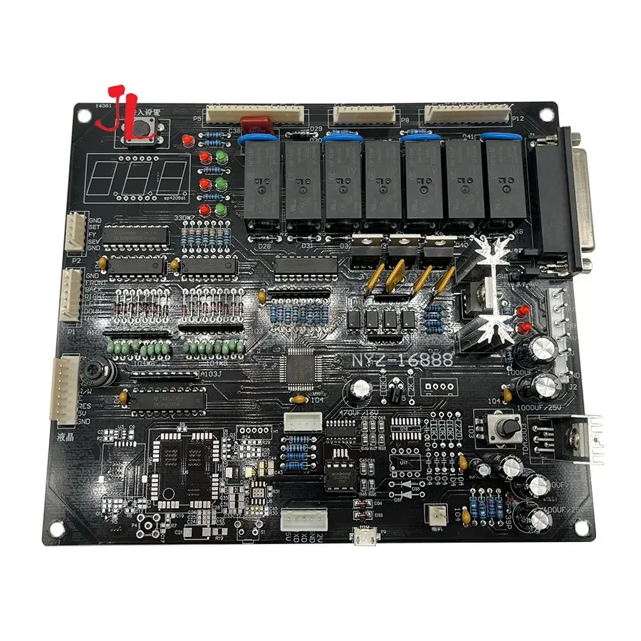Arcade DIY Toy Vending Crane Machine Motherboard Mainboard English Claw Game PCB Board LCD Display Counter Sensor Wiring Harness