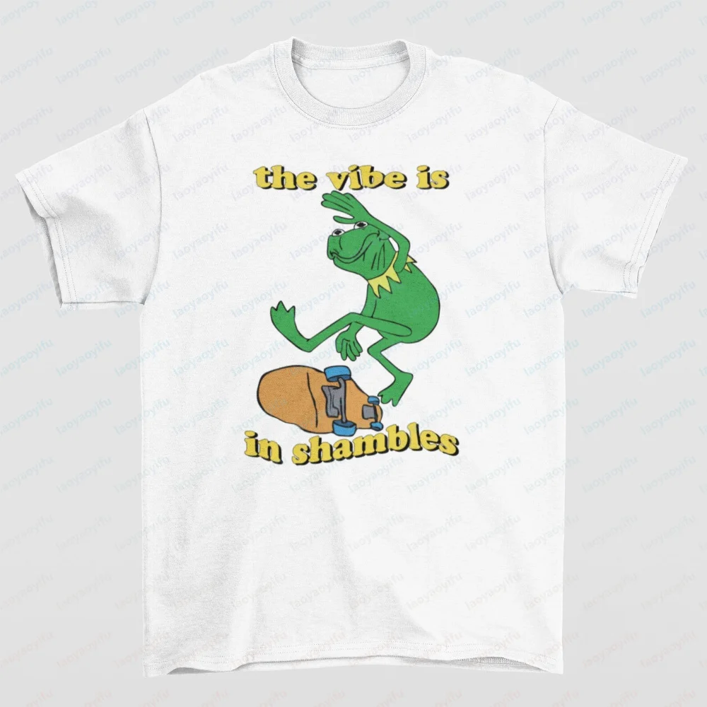 Funny Kermit The Frog Skateboarding 