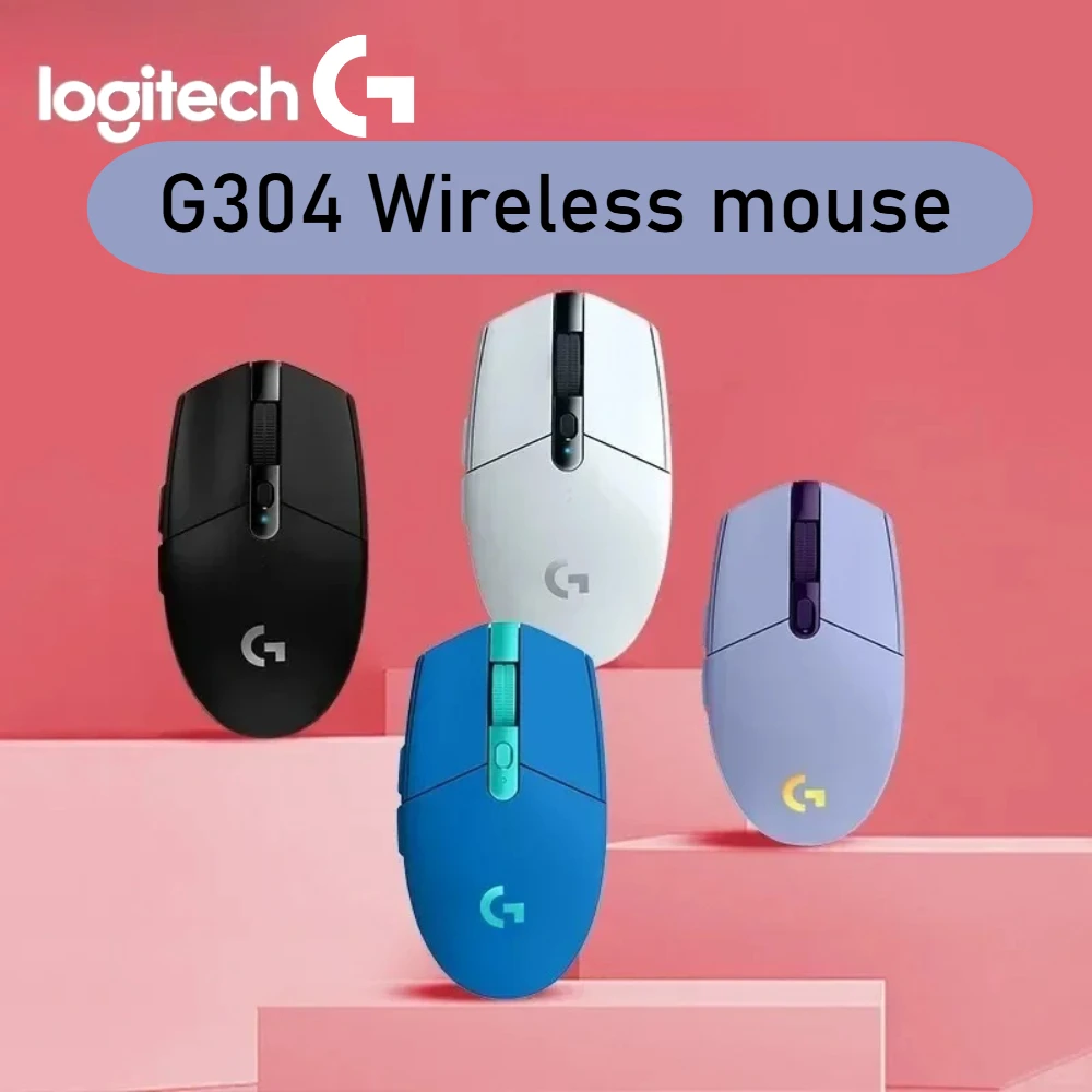 

Беспроводная мышь Logitech G304, игровой офисный настольный ноутбук