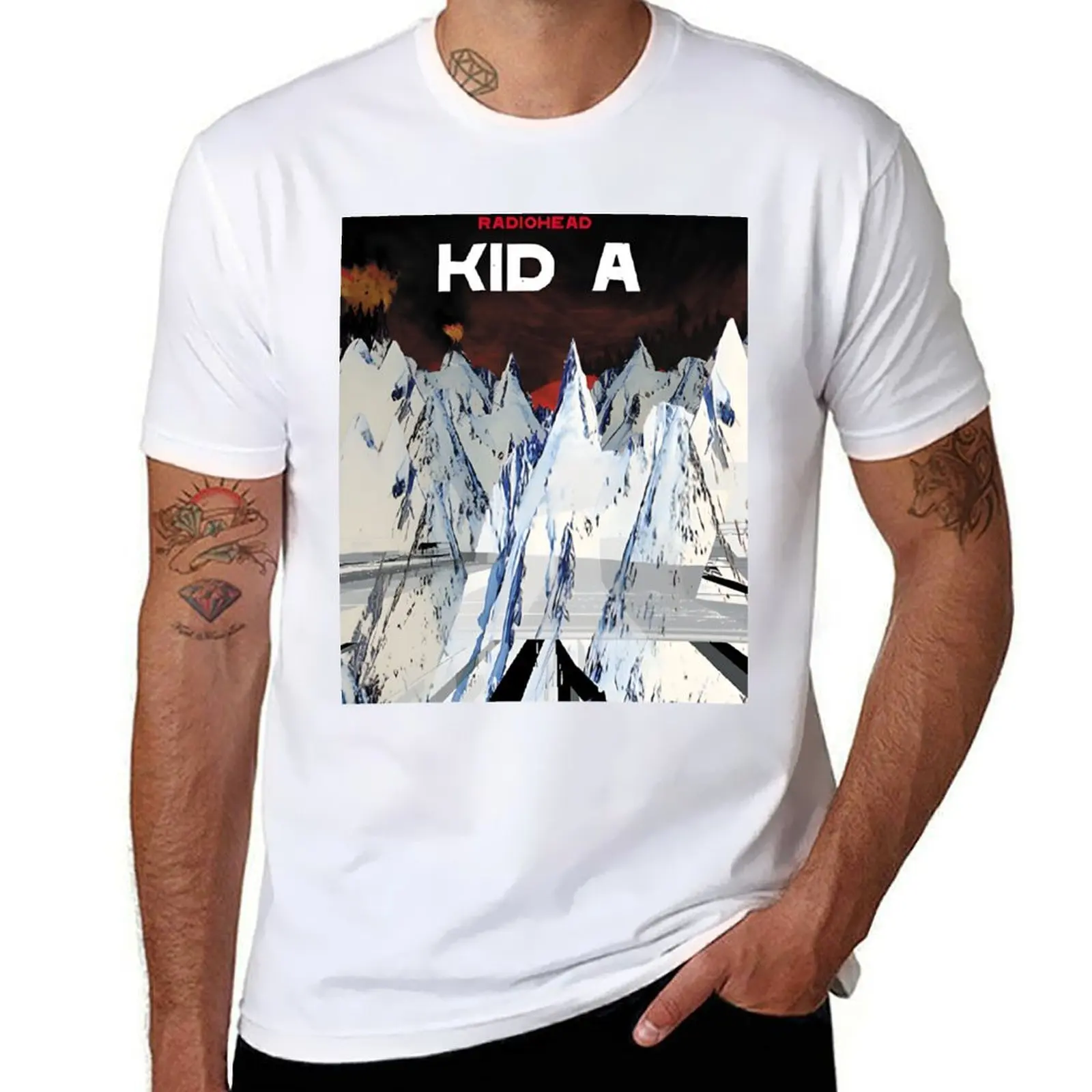 

A Moon Shaped Pool (2016) T-Shirt t shirts for man pack white t shirts for man cotton soft T-Shirt