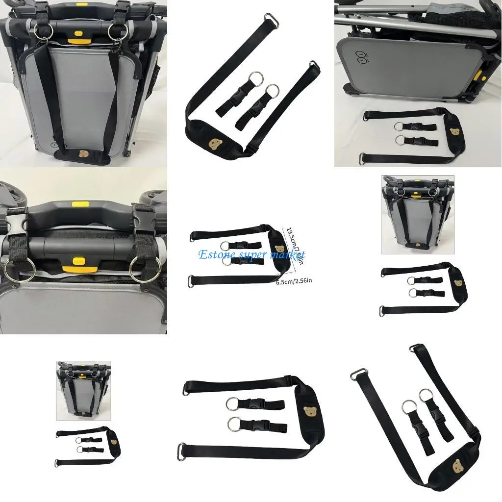 090B Практический крючок-органайзер для колясок для хранения аксессуаров для детских колясок