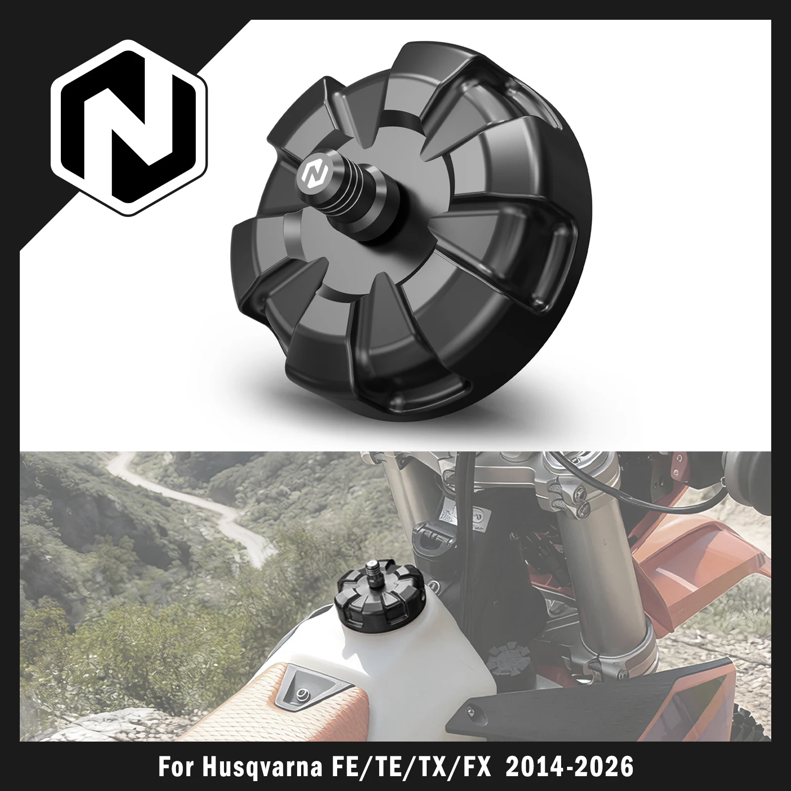 

NICECNC For Husqvarna TE 300 2014-2026 2025 TE 250 FE 250 FE 350 FE 450 501 TX 300 For KTM EXC 300 GasGas EC 300 Fuel Tank Cap