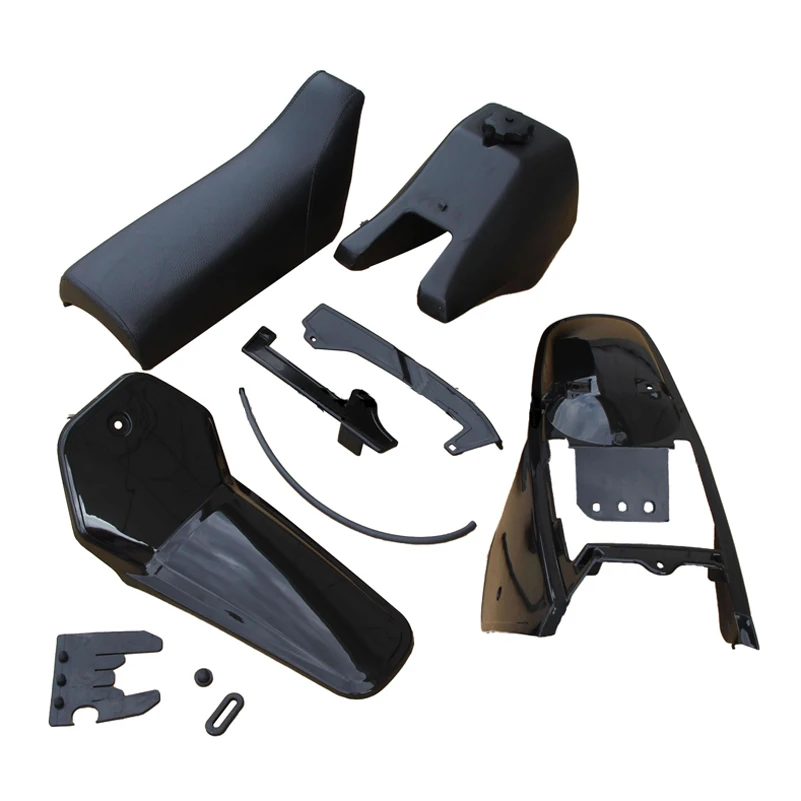 Motocycle Plastic Front Rear Fender Body Seat Gas Tank Kit  For Yamaha PW80 PEEWEE PW 80  Dirt Pit Bikes Motocross