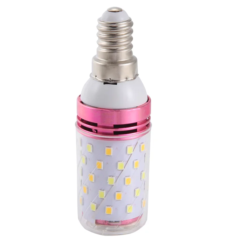 LICE-3 Цветовая температура Интегрированная светодиодная кукурузная лампа SMD AC85V - 265V Теплый белый свет Высокое освещение Энергосбережение Маленький светодиодный светильник Бу