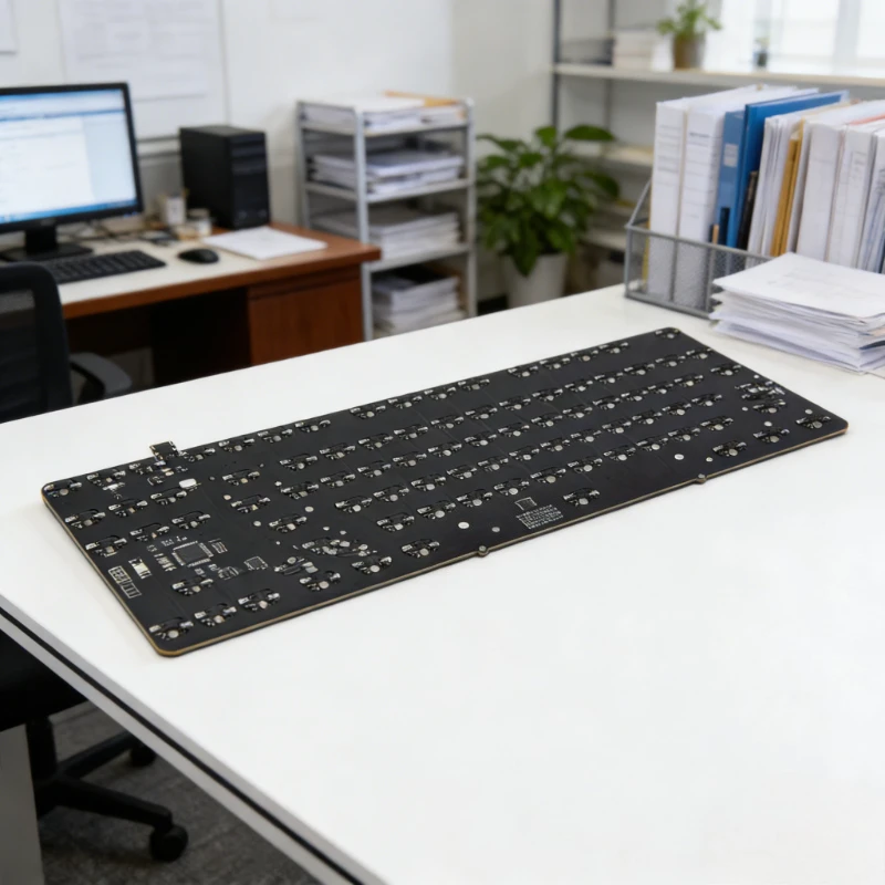 

Механическая игровая клавиатура Geonworks Venom 80 MX с возможностью кастомизации, горячей замены переключателей, частотой сканирования клавиш 78 кГц, интерфейсом VIA и эргономичным дизайном.