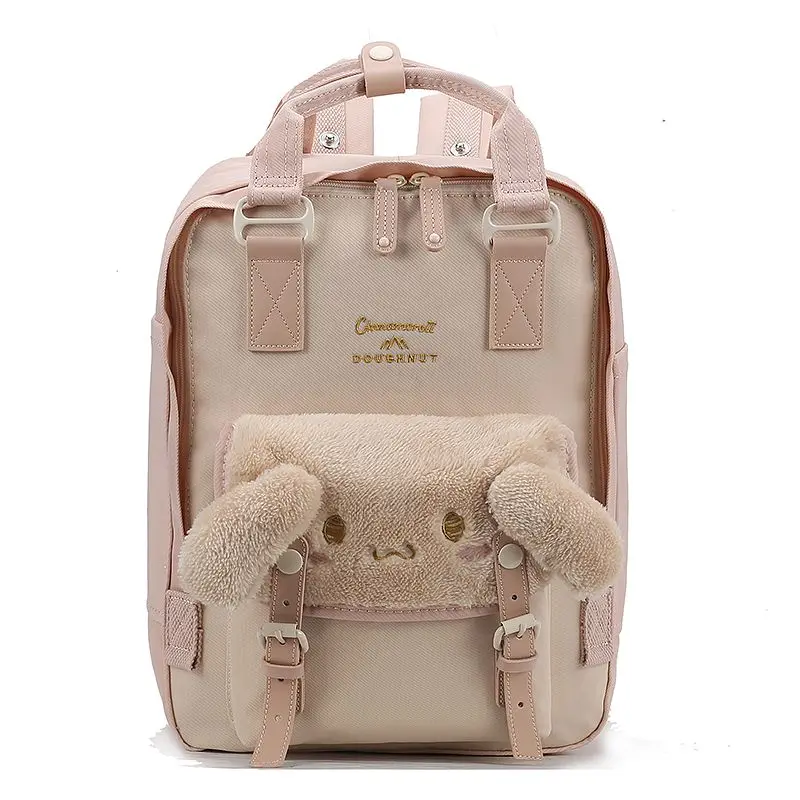 Girly Heart Cinnamoroll Anime Kawaii Sanrio Backpack Cute Cartoon Kuromi School Shoulder Bag Lovely Gifts for Kids