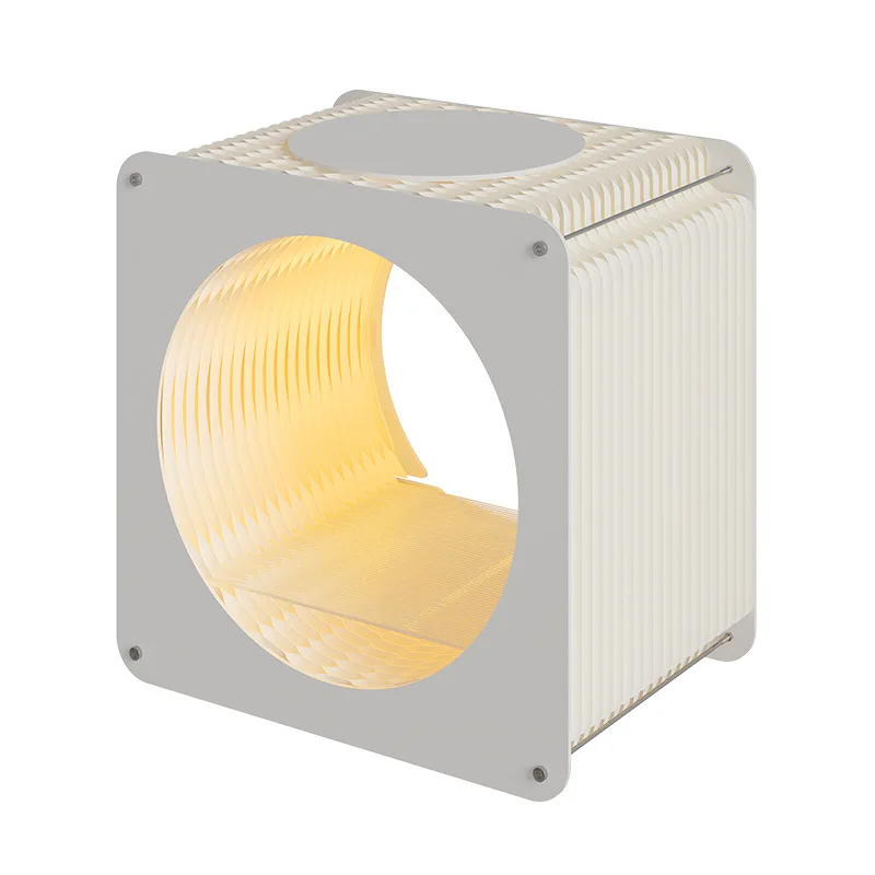 

Storage island luminous display stand brick and mortar store exhibition product sample jewelry display stand round moon display