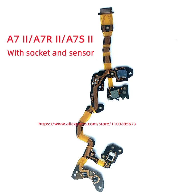 

NEW A7 II/A7R II/A7S II Top Cover Power Switch Flex Cable FPC For Sony ILCE A7M2 A7RM2 A7SM2 A7II A7RII A7SII