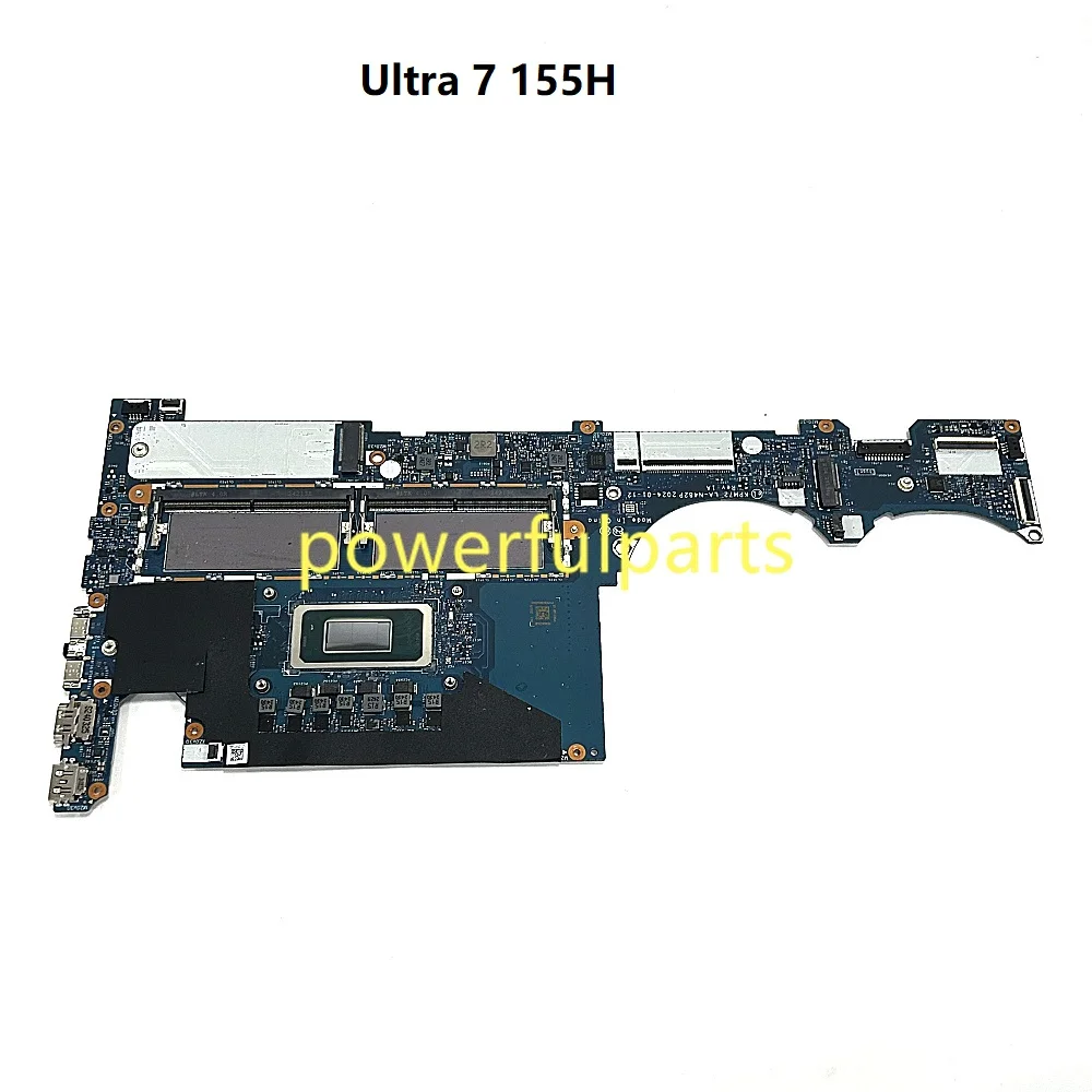 

Материнская плата для ноутбука HP Envy 17,3 дюйма 17-DA KPM72 LA-N482P Ultra 7 155H с встроенным процессором, работает исправно.