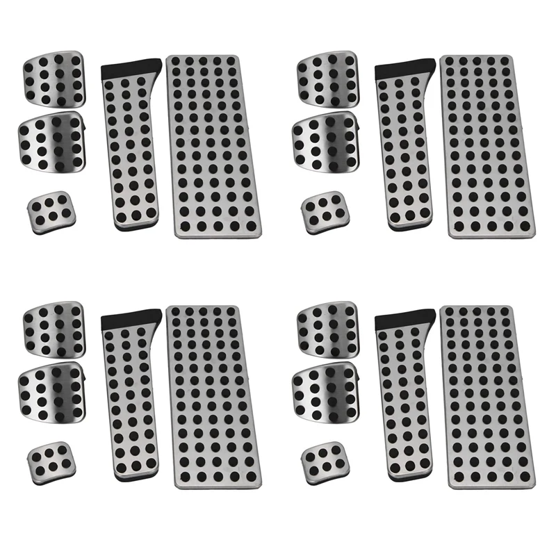 20PC Car Pedal Cover Accessories With Footrest For Mercedes Benz W203 W222 W213 W205 W204 W211 W212 W210 X204 W218