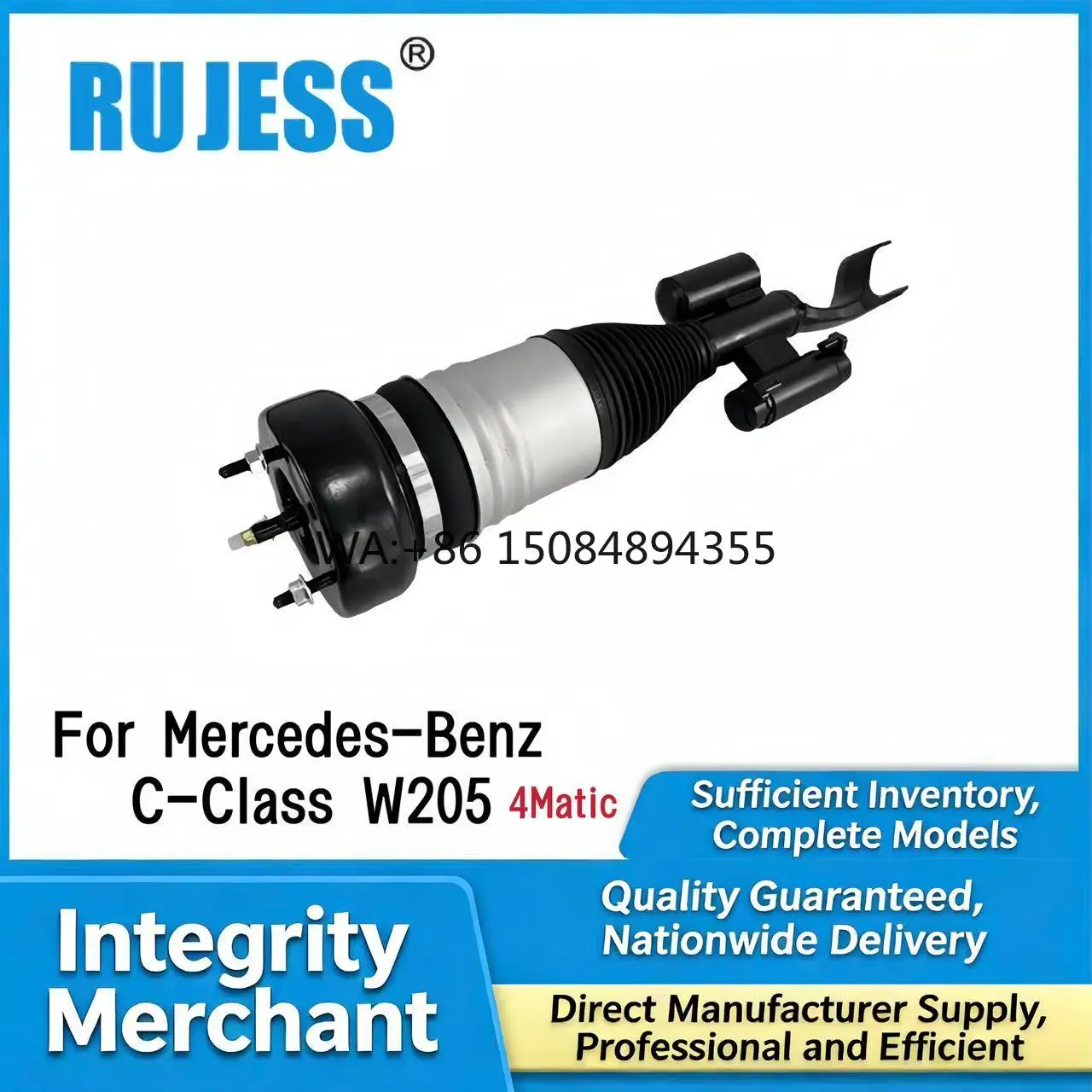 

OEM Replacement High quality Front Left and Right Air Suspension Shock Absorber For C class W205 4Matic A2053204968 A2053205068