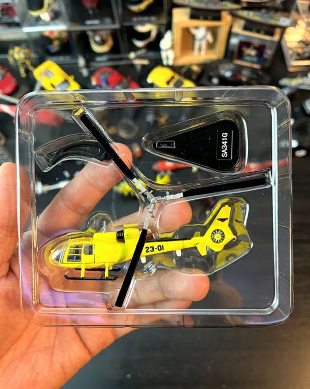 

1/100 New Arrival Special Price Die-cast Metal Various Small Birds SA341G Helicopter Model Furniture Display Collection Military