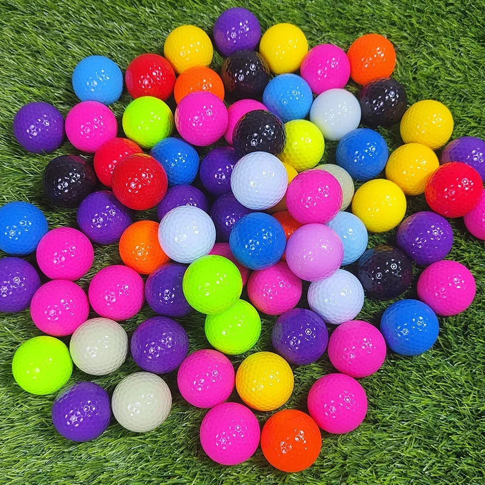 Colorful Standard Training Urethane Tournament, Customized Promotional Gifts, Cheap Golf Balls, Bulk Sale, 2, 3, 4 Layer