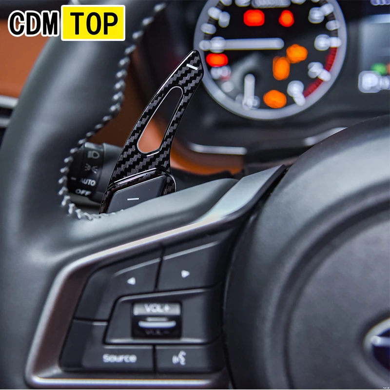 For Subaru steering wheel paddle shift Subaru XV Crosstrek Forester BRZ Outback Legacy Impreza Toyota GT86 accessories