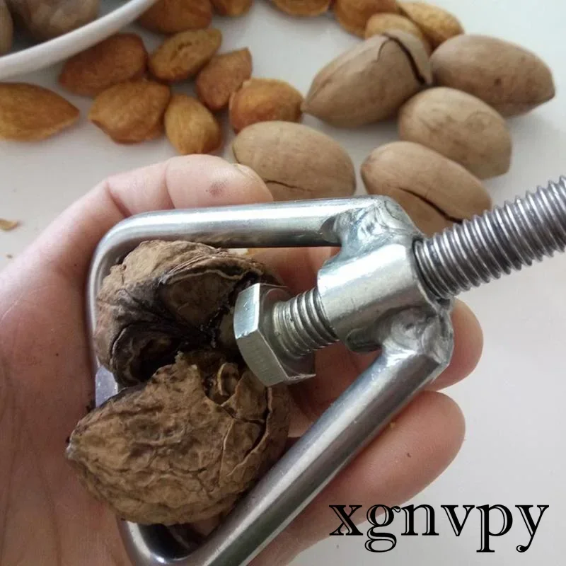 xgnvpy Multifunctional Manual Nut Opener Cracker Walnut Kitchen Tool Steel Sheller Macadamia Nut Accessories