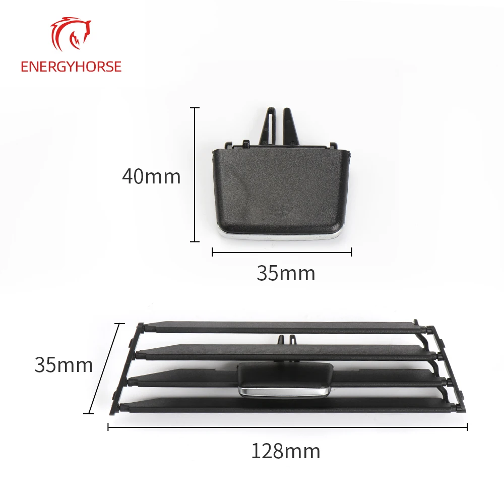 แท็บติดช่องแอร์รถยนต์ด้านหน้ารถแท็บ4ชิ้นชุดซ่อมรถสำหรับ BMW 3ชุด E91 E90 E92 E93 320 335 2004-2012