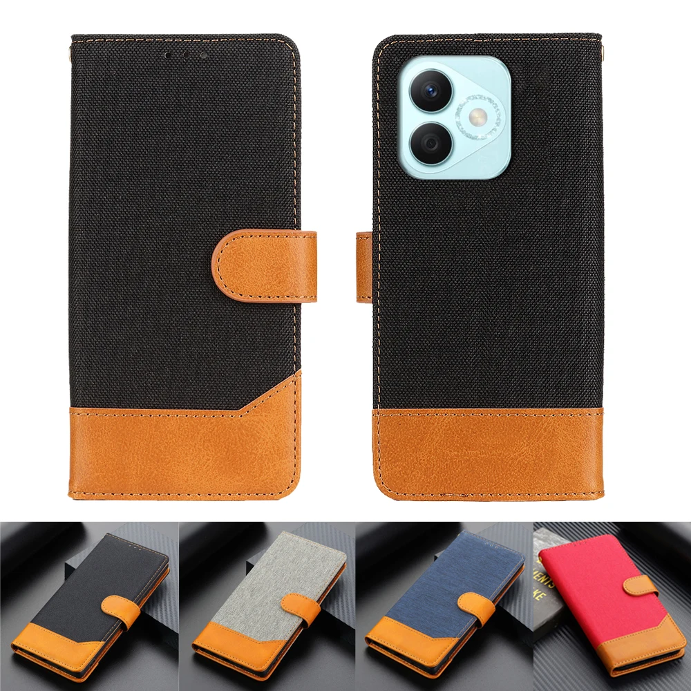 Honor X60i 5G 케이스 가죽 지갑 커버, Honor X60i 5G LYN-AN00 케이스