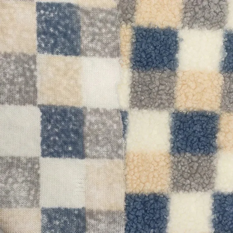 1M/2M/3M/5M Altai Cashmere Velvet Fabric - Thick Plaid Wool for Winter Coats & DIY Sewing (by Meter) image 4