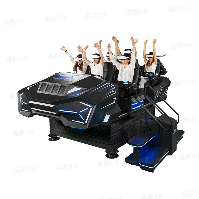 VR super battleship game console four theaters 9D large dynamic battleship six people spaceship amusement experience museum