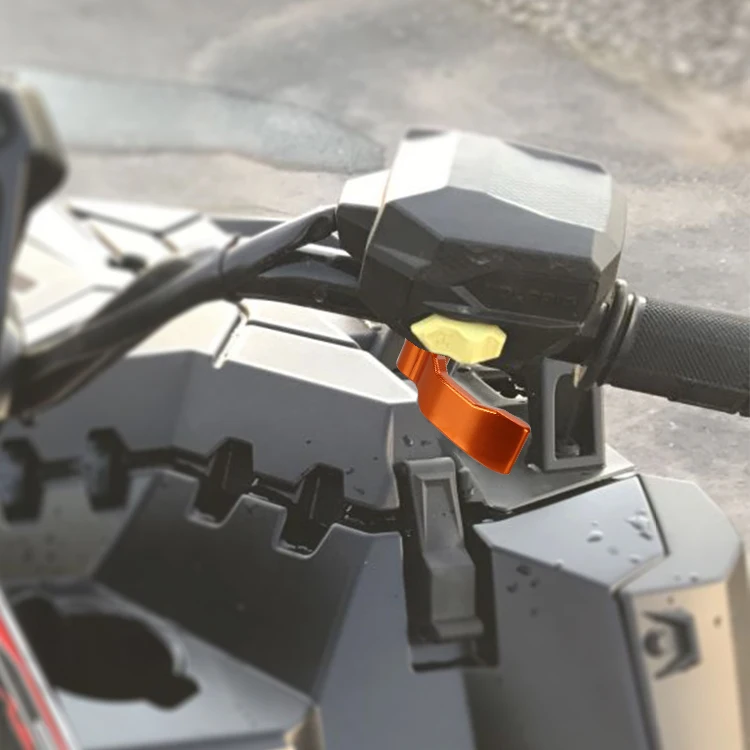 FOR Polaris Scrambler 300/500 Sportsman 450/550/570/850/1000 Motorcycle Accessories ATV Throttle Thumb Lever Replacement CNC