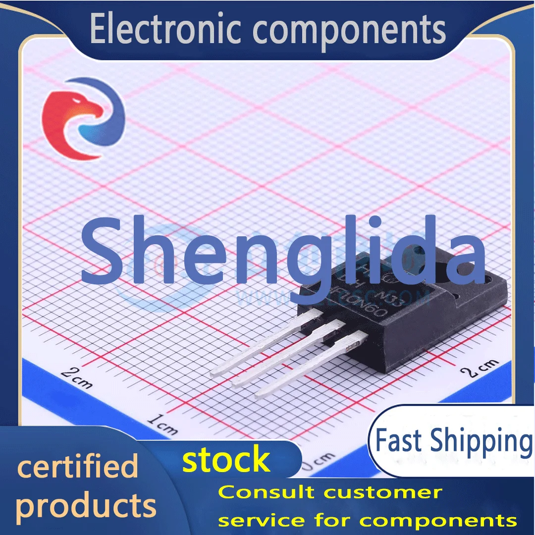 TO-220F แพคเกจ HF10N60 (TO-220IS) ทรานซิสเตอร์สนาม (MOsfet) ใหม่เอี่ยมปิดชั้นวาง1ชิ้นซื้อได้