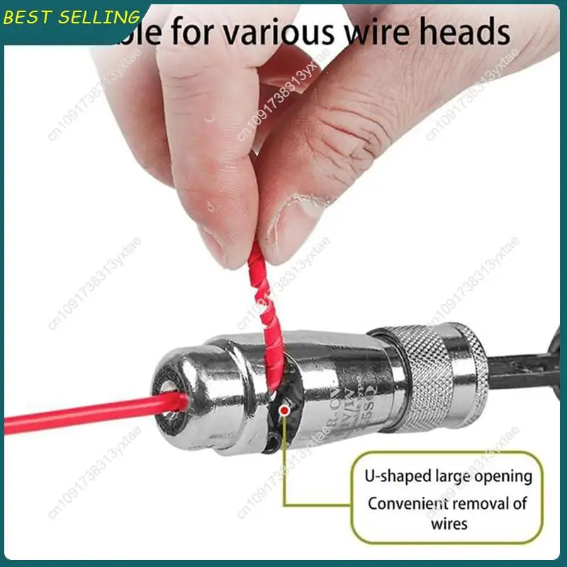 

N09R-инструмент для зачистки и скручивания проводов, электрический инструмент для зачистки проводов, алюминиевый портативный инструмент для скручивания гаек