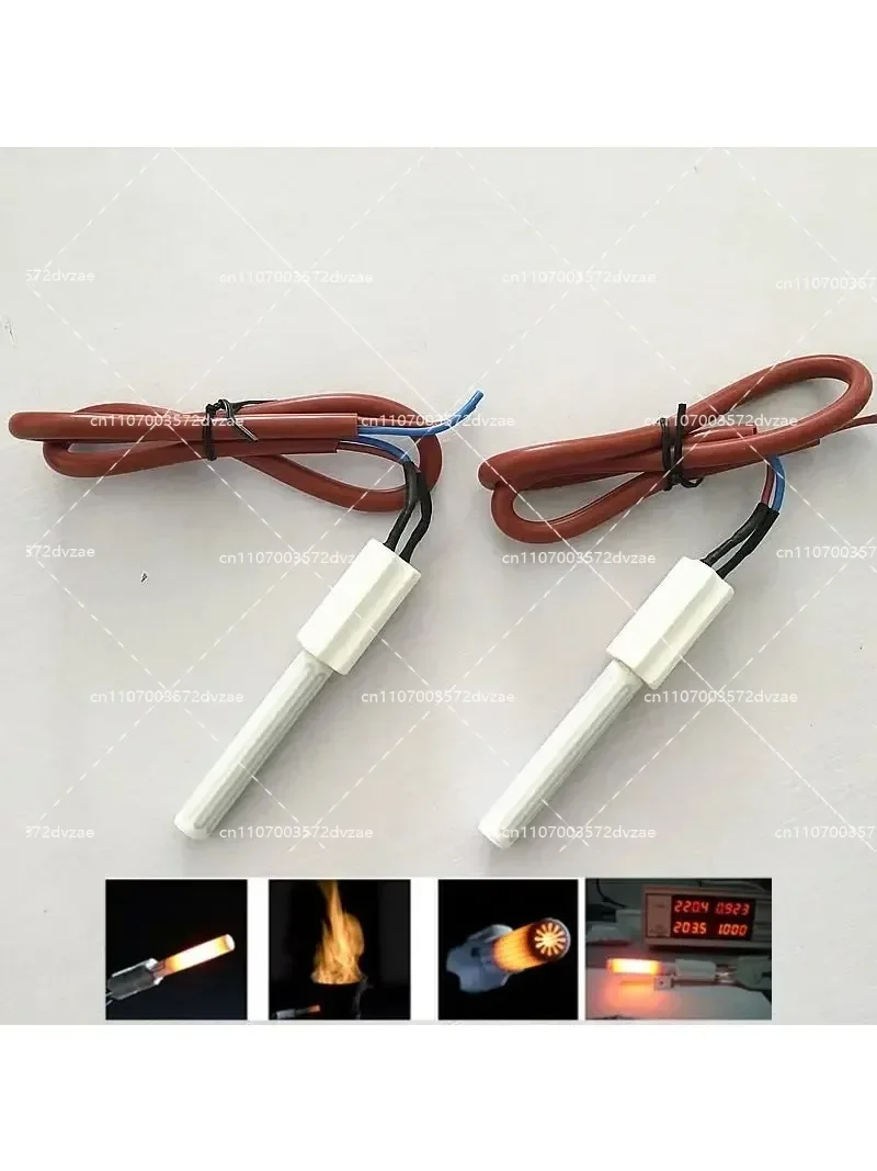 Ceramic Instant Ignition Rod 220V 250W High Temperature Electronic Igniter for Biological Pellet Fuel Heating Tube