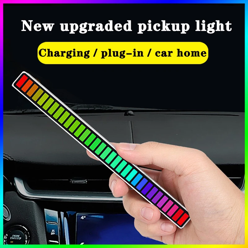 Music Sync LED Strip Lights RGB Light Bar for Car Party Light Source Battery Type Shape Is Smart Device Power Source Item Type