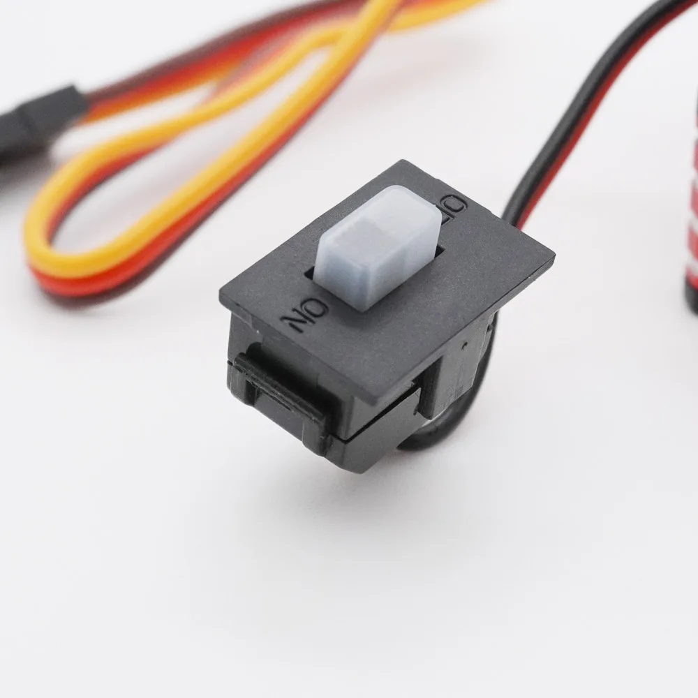 YSIDO RC 80A Szczotkowy ESC Wodoodporny regulator prędkości 2-3S Lipo BEC 6.5V 5A dla 540 550 750 Silnik RC Pojazdy Łódź Czołg Samochód