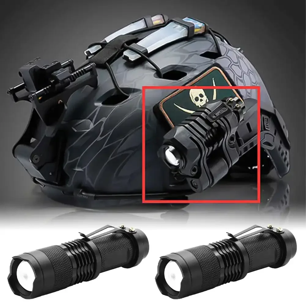 Mini LED Flashlight Tactical Torch Lamp Portable Torch Flash light Adjustable Focus Zoomable Flashlight for Gift Hiking