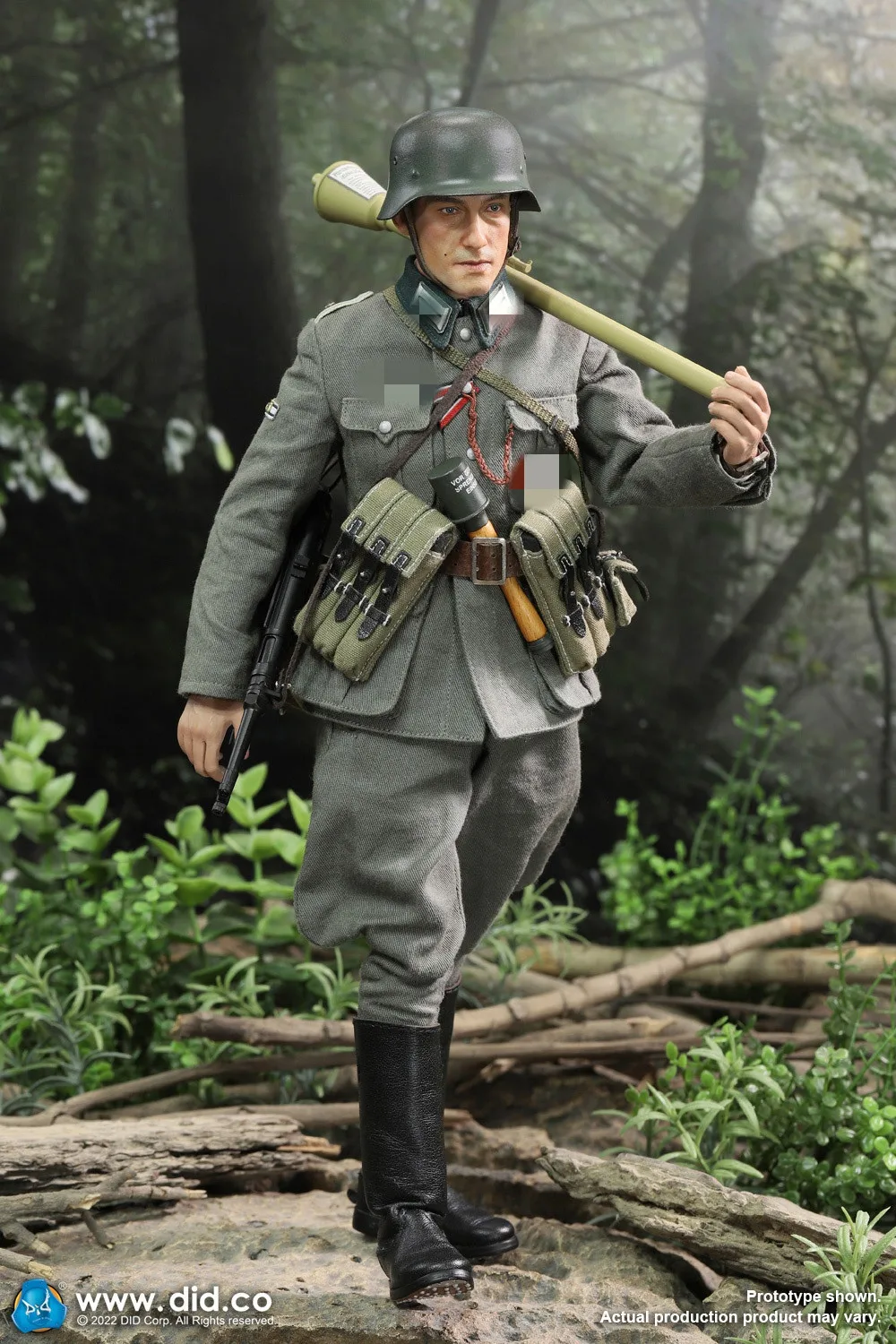 DID 1/6 Scale Soldier-Man Model D80159 World War II Infantry Lieutenant Set Collection 12inch Action Figure Body Doll